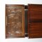Italian Rosewood and Brass Bar, 1940s, Image 8