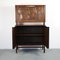Italian Rosewood and Brass Bar, 1940s, Image 10
