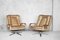 Leather Swivel Chairs by Carl Straub, 1950s, Set of 2 4