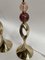 Murano Crystal & Bronze Lamps, Set of 2, Image 7