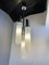 Italian Murano Glass Tube and Chrome Metal Chandelier from Mazzega, 1970s, Image 6