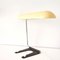 Gelbe Bauhaus Schreibtischlampe aus Bakelit & Metall von Charlotte Perriand für Philips, 1950er 13