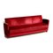Burgundy Red Velvet Sofa or Sofa Bed, 1960s 1