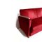 Burgundy Red Velvet Sofa or Sofa Bed, 1960s 3
