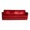 Burgundy Red Velvet Sofa or Sofa Bed, 1960s 4