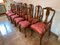 Italian Dutch Baroque Style Walnut Dining Chairs, 1960s, Set of 12 6