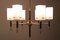 Mid-Century Modern Italian Chandelier with 6 Lights in Coated Glass, 1950s 17