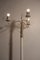 Lámpara de pie italiana Mid-Century de fresno y latón pulido, años 40, Imagen 7