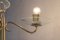 Italienische Mid-Century Stehlampe aus Eschenholz & poliertem Messing im Stil von Pietro Chiesa, 1940er 10
