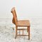 Antique Elm Chapel Chair, Image 5