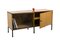 ARP Sideboard aus Eschenholz & Metall von Pierre Guariche, 1950er 12