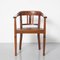 Arts and Crafts Glasgow Style Wood Desk Chair, Image 1