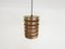 Brass Pendant Light by Carl Thore for Granhaga, Sweden, 1960s 8