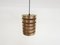 Brass Pendant Light by Carl Thore for Granhaga, Sweden, 1960s, Image 8