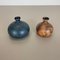 German Ceramic Studio Pottery Vase by Gerhard Liebenthron, 1980s, Set of 2, Image 2