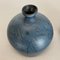 German Ceramic Studio Pottery Vase by Gerhard Liebenthron, 1980s, Set of 2 6