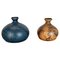 German Ceramic Studio Pottery Vase by Gerhard Liebenthron, 1980s, Set of 2, Image 1