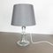 Danish Modern Drop Clear Glass Table Light Base by Holmegaard, 1960s 2