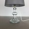 Danish Modern Drop Clear Glass Table Light Base by Holmegaard, 1960s, Image 4