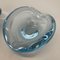 Danish Glass Shell Bowl Ashtrays by Per Lutken for Holmegaard, 1960s, Set of 3 8