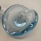 Danish Glass Shell Bowl Ashtrays by Per Lutken for Holmegaard, 1960s, Set of 3, Image 8