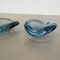 Danish Glass Shell Bowl Ashtrays by Per Lutken for Holmegaard, 1960s, Set of 3 5