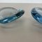 Danish Glass Shell Bowl Ashtrays by Per Lutken for Holmegaard, 1960s, Set of 3, Image 11