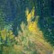 Paisaje alpino de verano, óleo sobre lienzo, enmarcado, Imagen 8