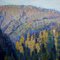 Paisaje alpino de verano, óleo sobre lienzo, enmarcado, Imagen 7