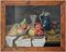 Bodegón con frutas, finales de 1800, pintura, enmarcado, Imagen 2