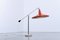 Red Panama Table Lamp by Wim Rietveld for Gispen, 1950s 12