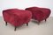 Poufs, Italy, 1950s, Set of 2, Image 1