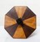 Mid-Century French Bicolor Octogonal Wooden Box 2