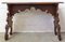 Spanish Colonial Revival Carved Console Table 3