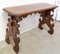 Spanish Colonial Revival Carved Console Table 1