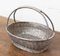 Mid-Century French Aluminium Basket Centerpiece, Image 4