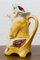 French Onnaing Style Pig Waiter Pitcher in Majolica, Early 20th Century 2
