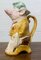 French Onnaing Style Pig Waiter Pitcher in Majolica, Early 20th Century 1