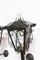 French Outdoor Wall Lanterns in Iron & Glass, Set of 2 4