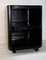 Vintage Black Plastic Side Table on Wheels from Anna Castelli Ferrieri, 1970s, Image 2