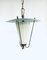 French Pendant Lantern Lamp, 1950s, Image 12