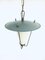 French Pendant Lantern Lamp, 1950s 11