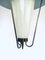 French Pendant Lantern Lamp, 1950s 5