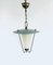 French Pendant Lantern Lamp, 1950s 14