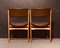 Mid-Century Model 49 Chairs in Teak and Brown Vinyl Upholstery by Erik Buch, Denmark, Set of 6, Image 21