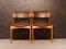 Mid-Century Model 49 Chairs in Teak and Brown Vinyl Upholstery by Erik Buch, Denmark, Set of 6 12