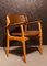 Mid-Century Model 49 Chairs in Teak and Brown Vinyl Upholstery by Erik Buch, Denmark, Set of 6, Image 13