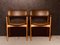Mid-Century Model 49 Chairs in Teak and Brown Vinyl Upholstery by Erik Buch, Denmark, Set of 6, Image 11