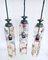 Colored Glass Pendant Lamps from Poliarte, Italy, 1950s, Set of 3 1