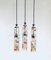 Colored Glass Pendant Lamps from Poliarte, Italy, 1950s, Set of 3, Image 12